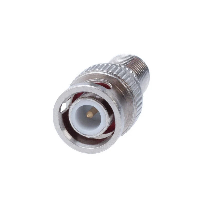 F-Type Female to BNC Male Connector F Type RF Jack Coaxial Adapter Converter Lot