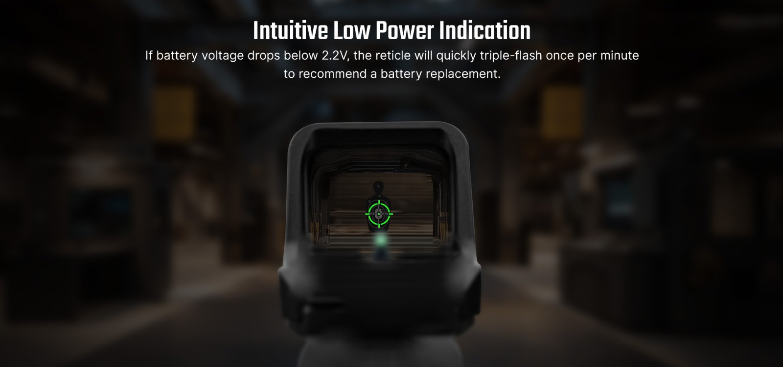 Osight C 3 MOA Dot Sight with 32 MOA Circle (Green)