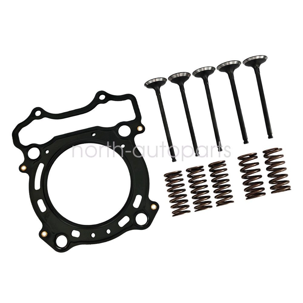 Valve Intake & Exhaust w/ Cylinder Gasket Kit for Yamaha YZ250F WR250F 2001-2013