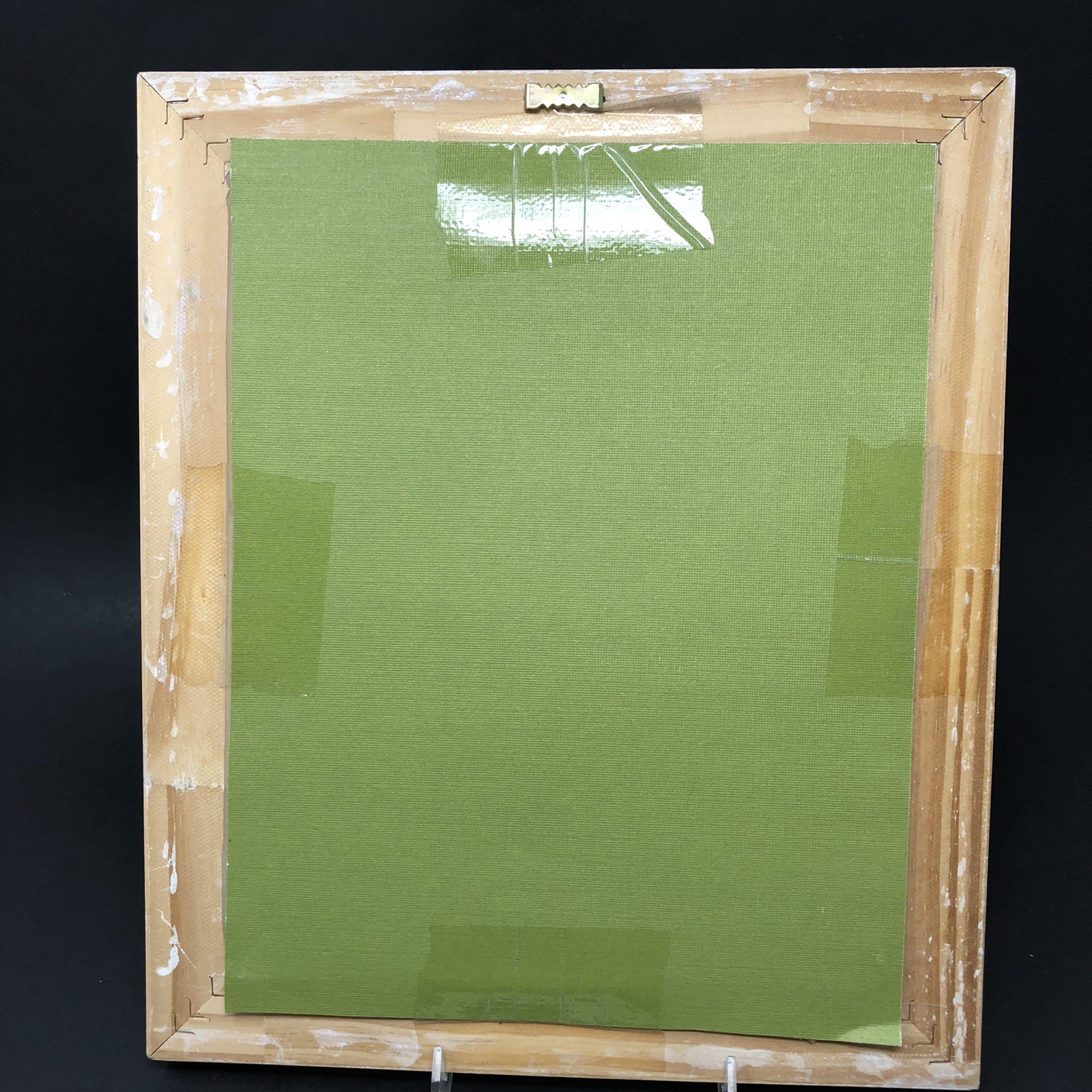 Framed Pressed Flowers Distressed Frame 10.5" x 12.5" Cottagecore Country Chic B