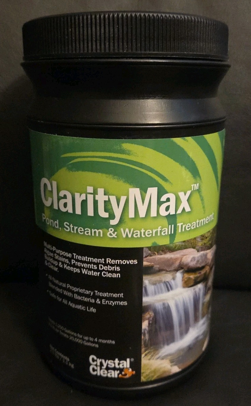 CrystalClear ClarityMax All-Natural Pond, Stream, & Waterfall Treatment 2.5lbs