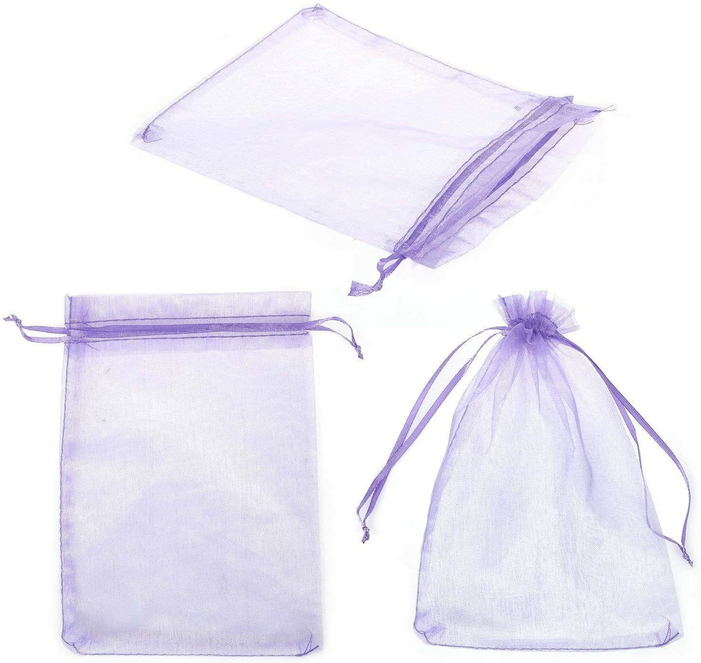 New "4x6" Drawstring Organza Bags Jewelry Pouches Wedding Party Favor Gift Bags