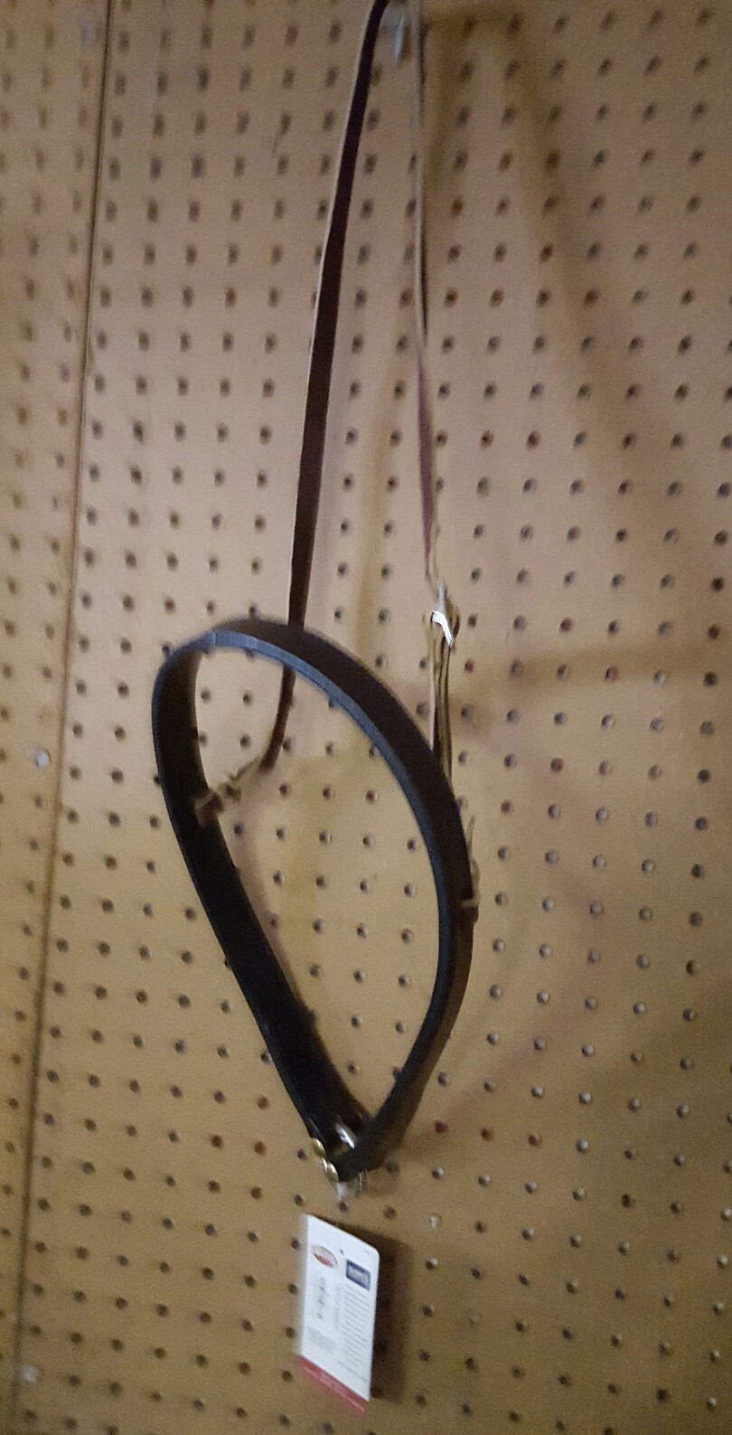 WEAVER noseband Trailhead  LEATHER Noseband 30-0102