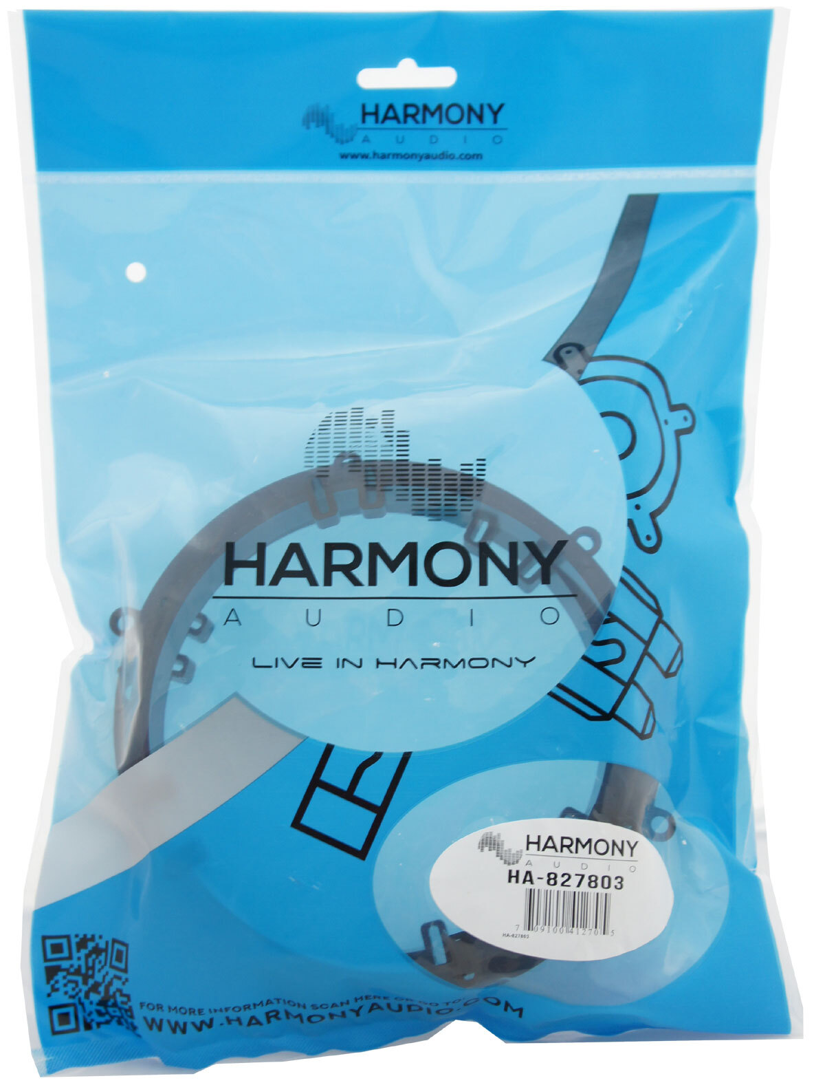 Fits Honda Civic 2001-2005 Front Door 5.25" 6.5" Aftermarket Speaker Adapter