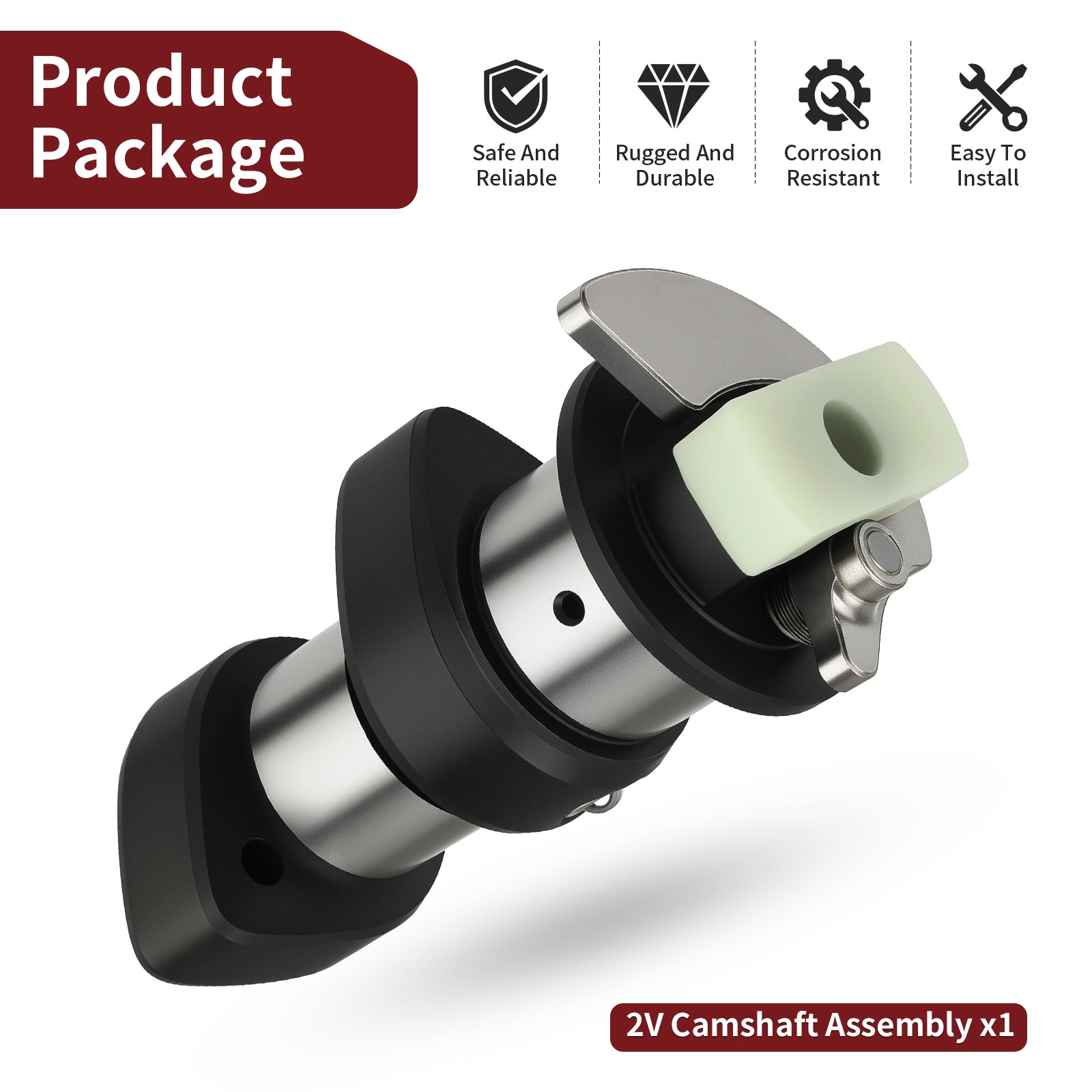 2V Camshaft Assembly Fits Polaris 2017 - 2021 Ranger 500 2x4 4x4 1205960 1205685