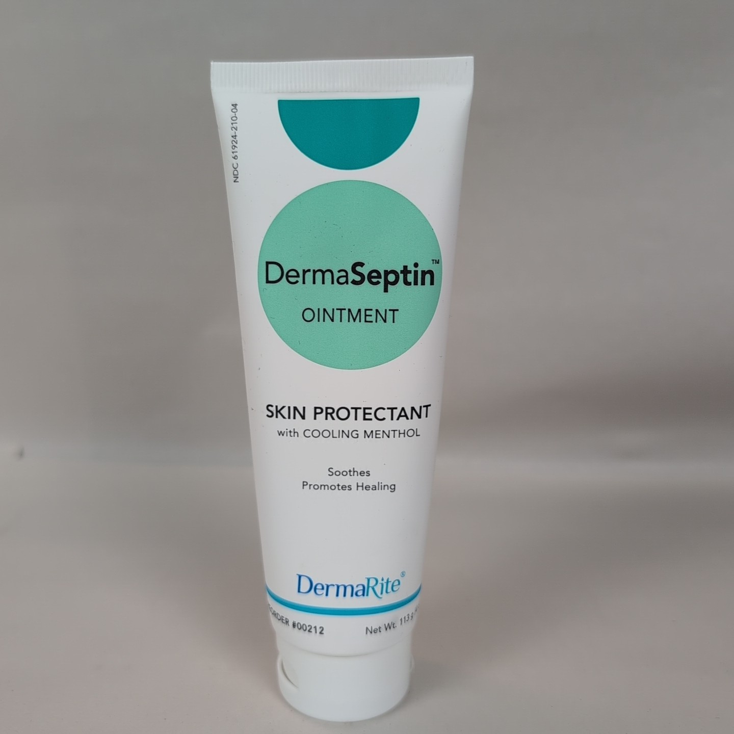 Derma Rite Dema Septin Ointment Skin Protectant Menthol, 4 Oz Sealed NEW