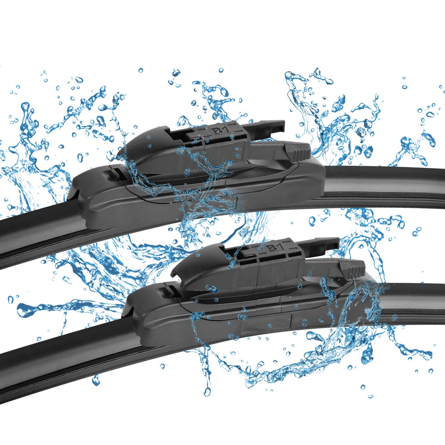 All Season Front Windshield Wiper Blades 22"+22"For Chevy Silverado 2008-2014