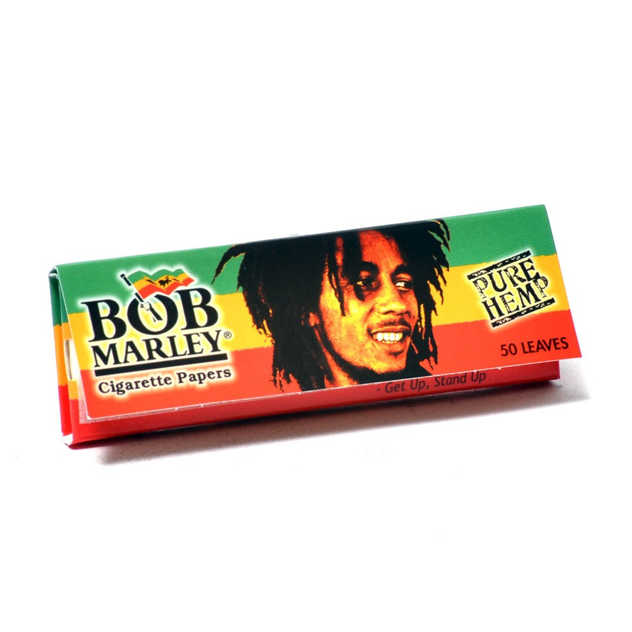 Bob Marley Rolling Papers 1 1/4 Pure Hemp Cigarette Papers (Full Display!)