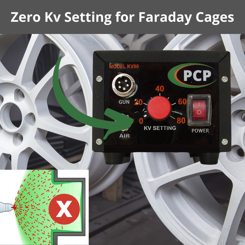 80kv Powder Coating Gun Kit for Home & Business by PowderCoatPro