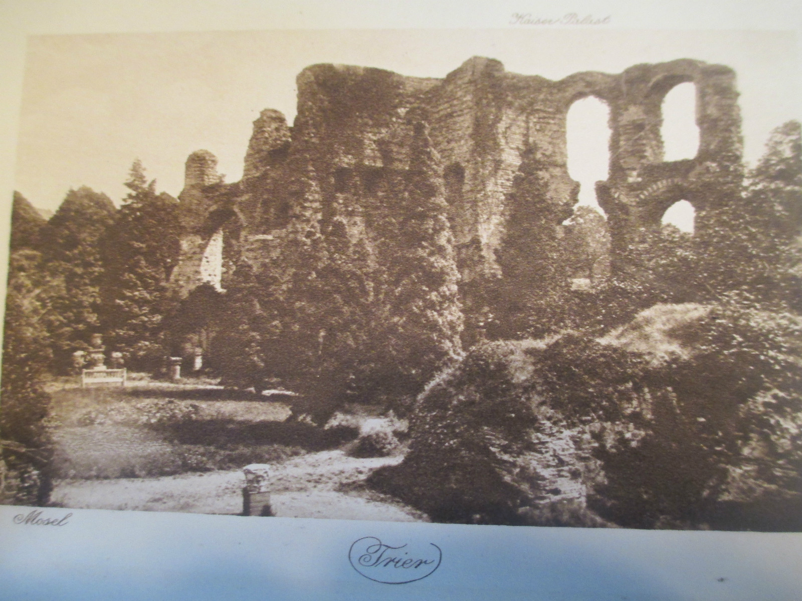 1919 "OCCUPIED GERMANY" ART PHOTOGRAPH SCENIC BOOK WORLD WAR I SOUVENIR WWI