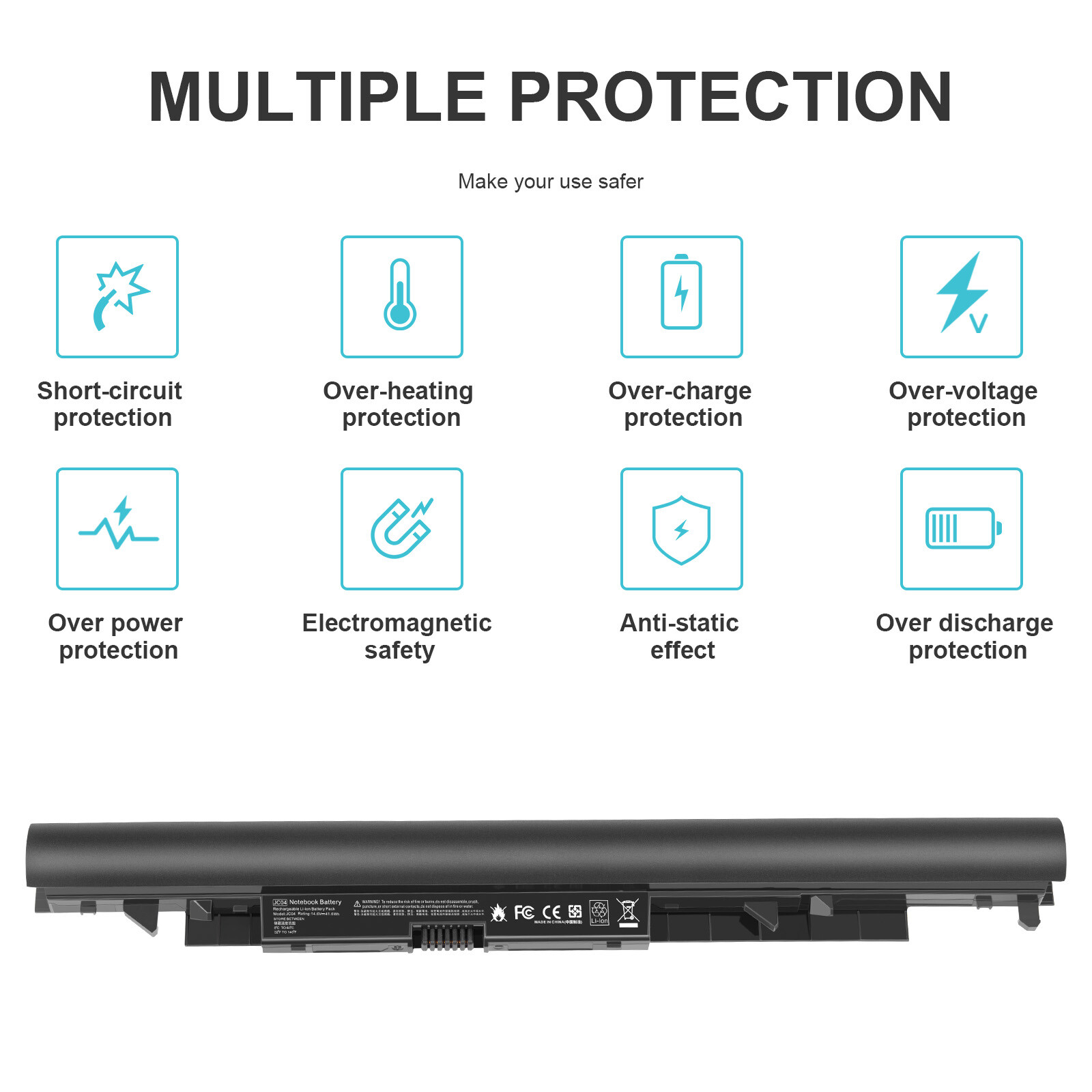 JC03 JC04 Battery for HP 919700-850 919701-850 HSTNN-PB6Y HSTNN-LB7V Fast Ship