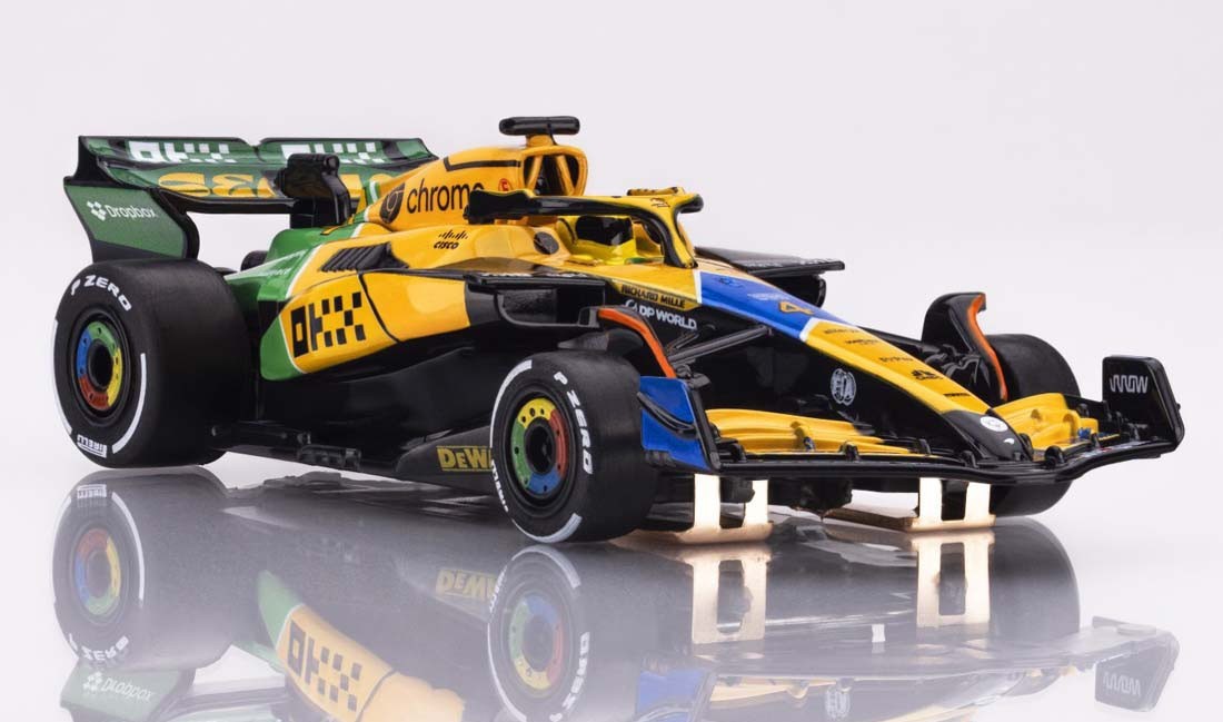 AFX Mega G+ McLaren F1 MCL38 #4 Senna Monaco HO Slot Car #22120 FREE SHIPPING!!