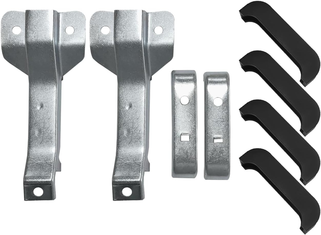 4 Core Heavy Duty Radiator Bracket Kit for All Chevy Blazer Suburban/With GMC Ji