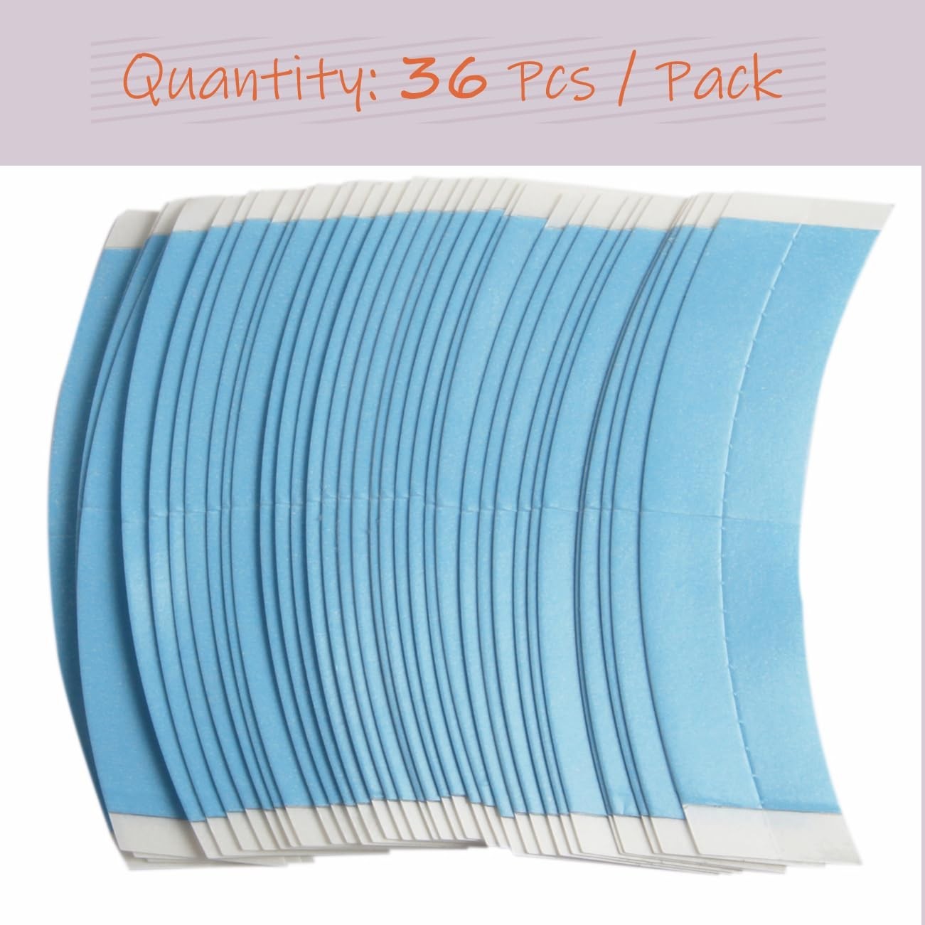 36 Pcs Lace Front Tape for Wigs, Waterproof Double Sided Strong Adhesive Wig...