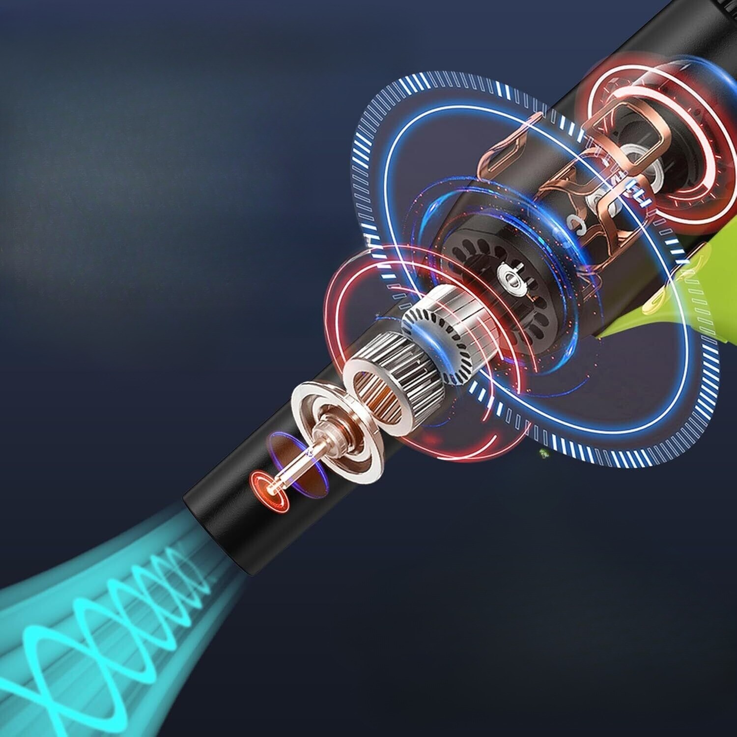 210W Electric Jobsite Air Blower for Ryobi 18v Cordless Leaf Blower Handheld