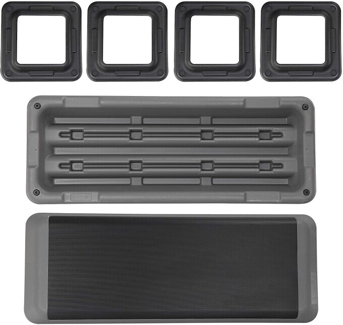 Fitness 43"Aerobic Step Platform Exercise Cardio Workout 4-6-8" Health Trainer