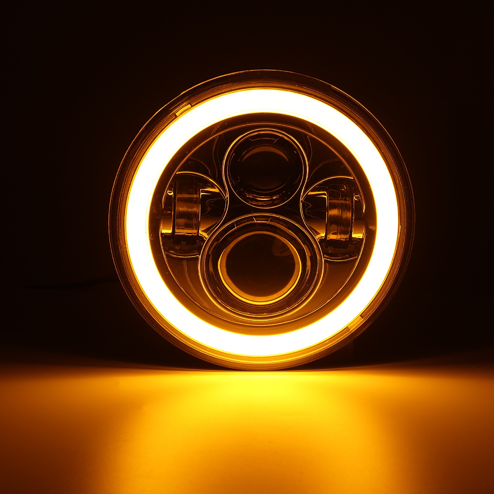 7" LED Headlight + Passing Lights Bar For Honda VTX1300C VTX1800C VTX 1800 N