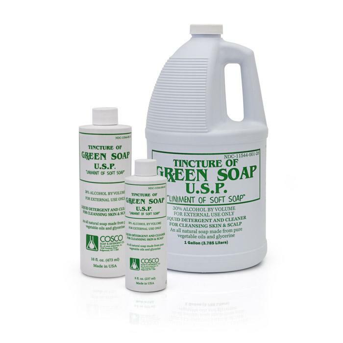 COSCO Pure Green Soap - Tattoo Medical Supplies 8oz/1-pint(16oz)/1-gallon(128oz)