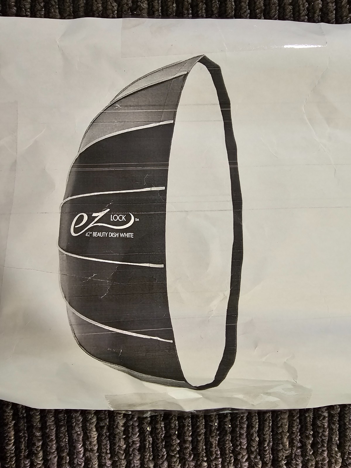 Glow EZ Lock 42" Collapsible Silver Beauty Dish Softbox w/Bowens Mount Speedring