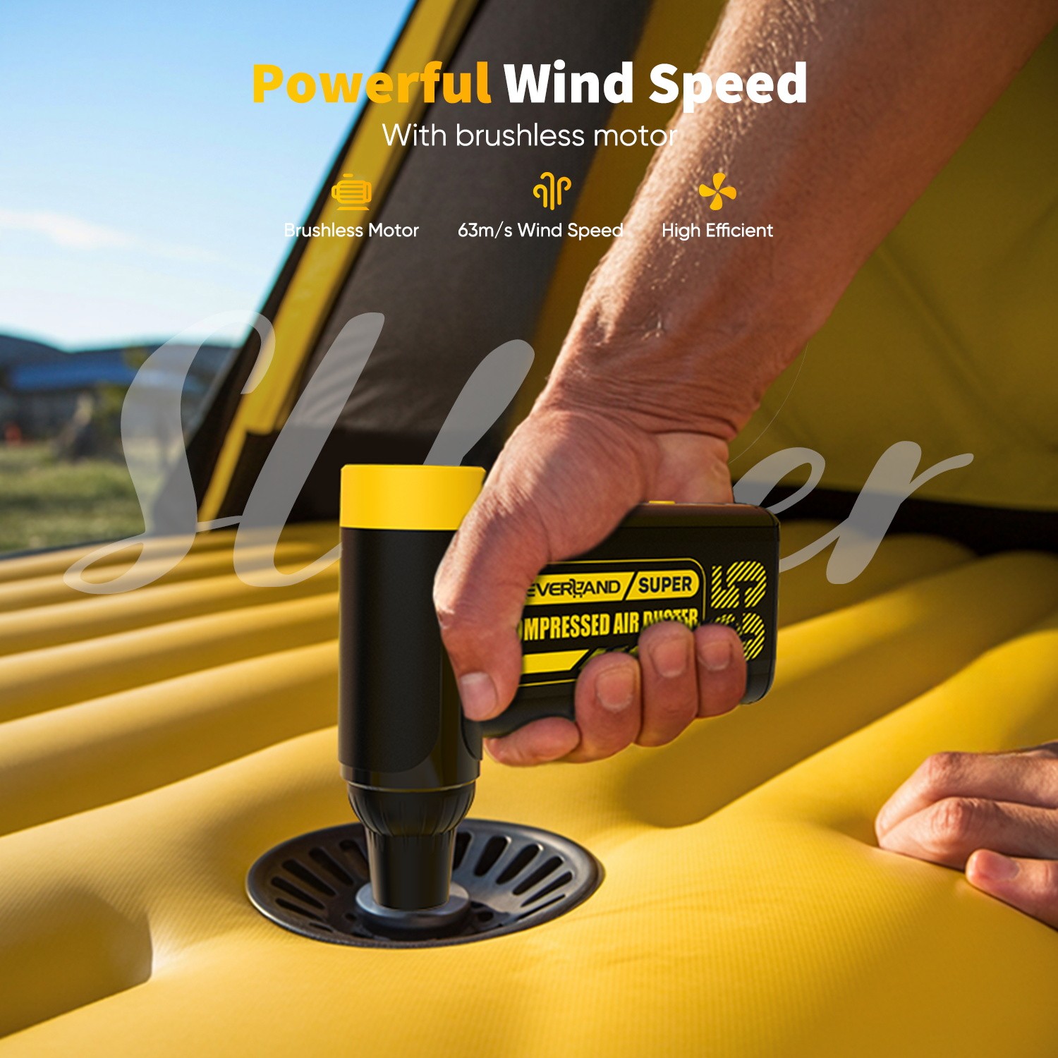 240,000 RPM Cordless Air Duster Rechargeable Air Blower for PC & Car Cleaning US