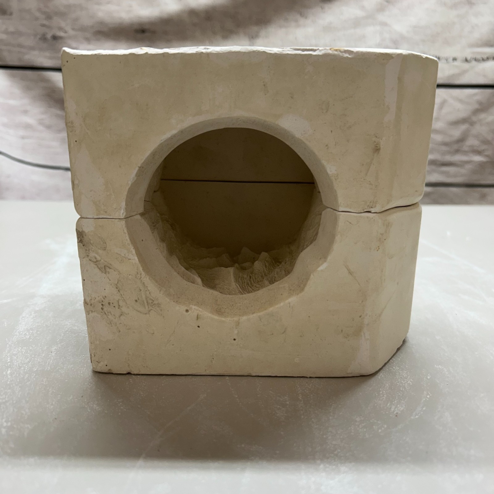 Vintage Unbranded Ceramic Slip Casting Mold Bear Cup #417