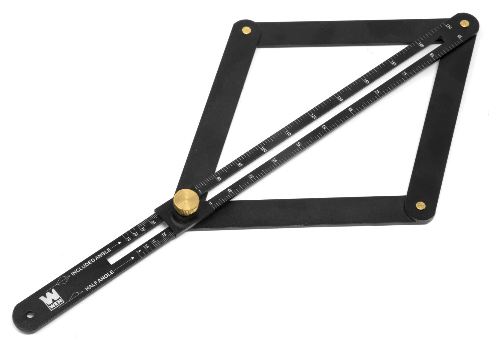 WEN ME360P Aluminum Miter Saw Bevel Gauge & Corner Angle Finder for Woodworking