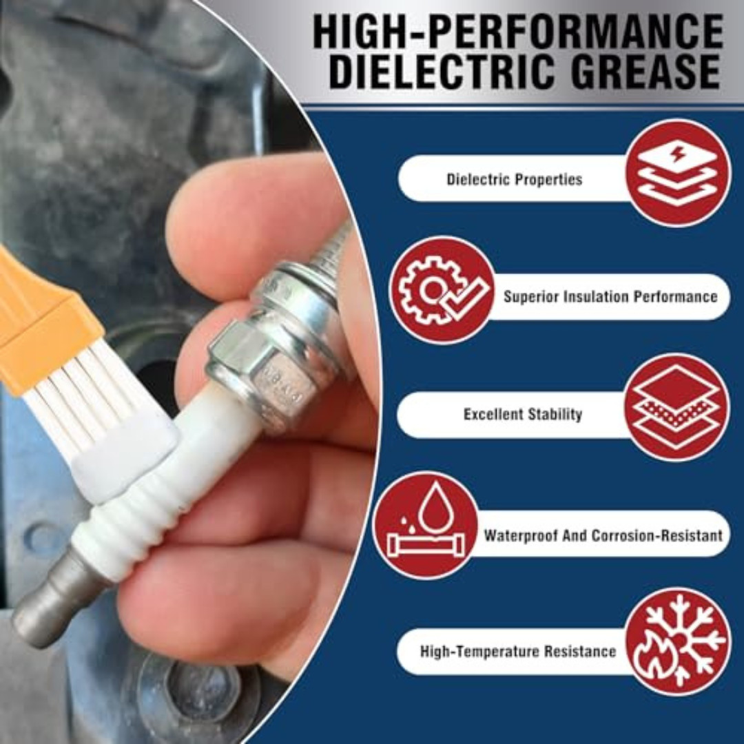 AstraVox Silicone Dielectric Grease for Electrical Connectors Automotive- 2pack