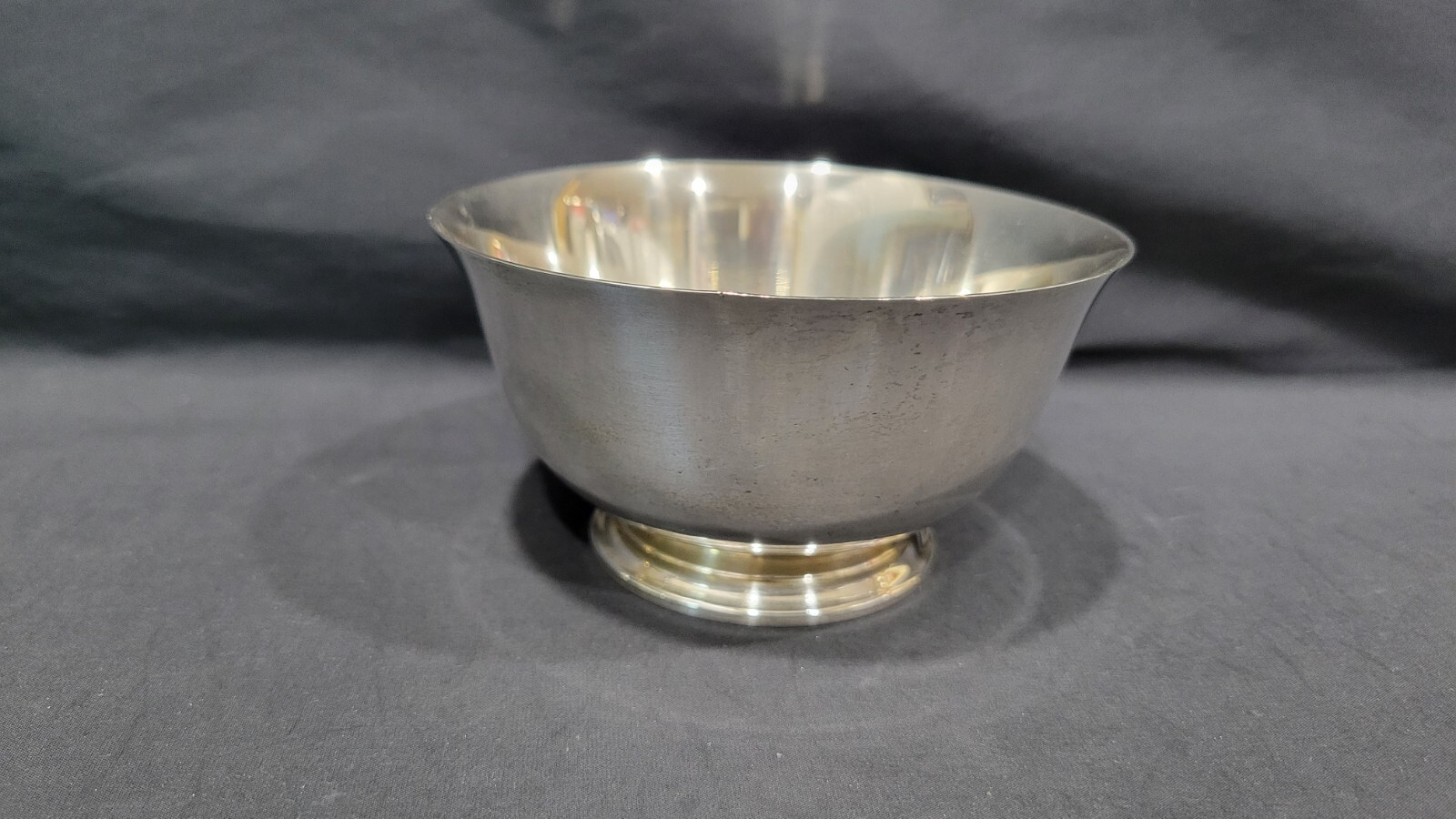 Vintage Watson Company Sterling Revere Exemplar Monogramed Bowl, 4 3/8", 131.7 g