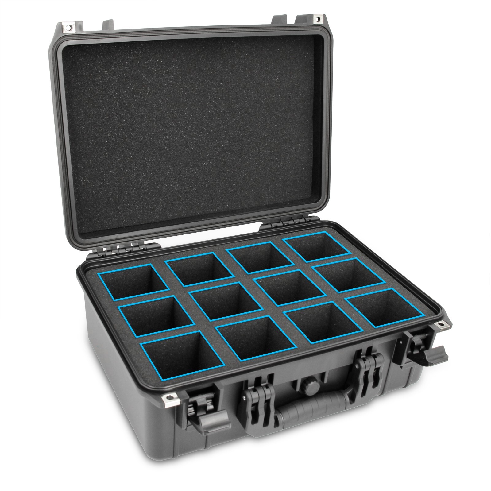 CM Graded Card Case Storage Box for 130 Graded Sports Trading Cards, Waterproof