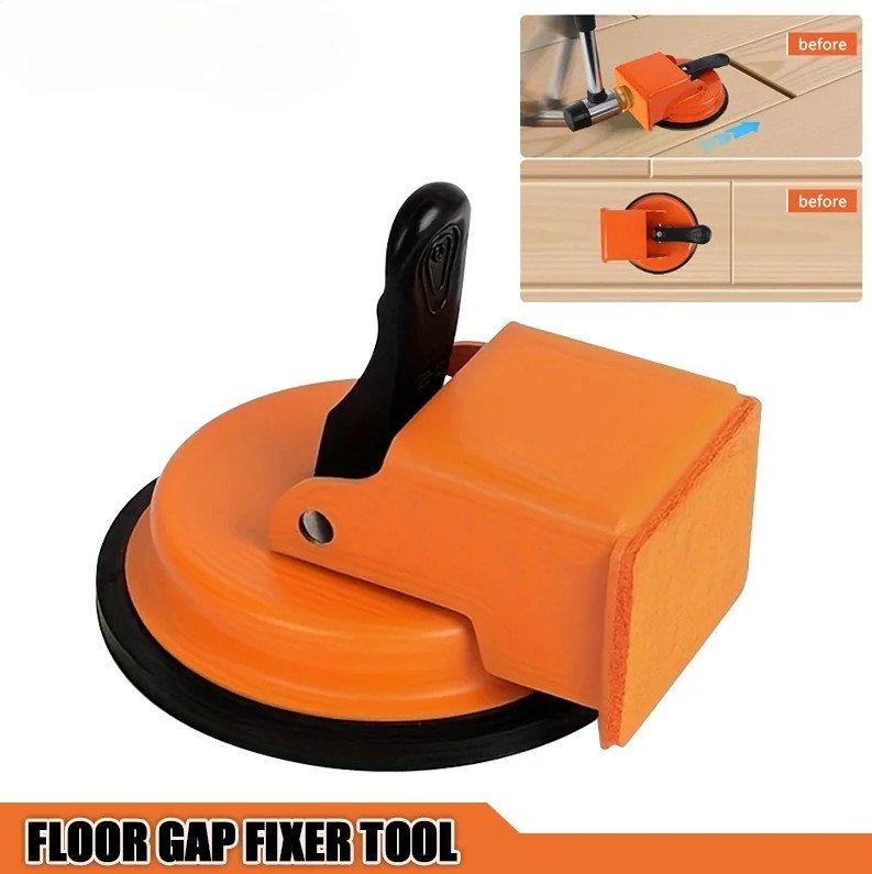 Floor Gap Fixer Tool with Suction Cup for Hardwood-Laminate and Vinyl Flooring