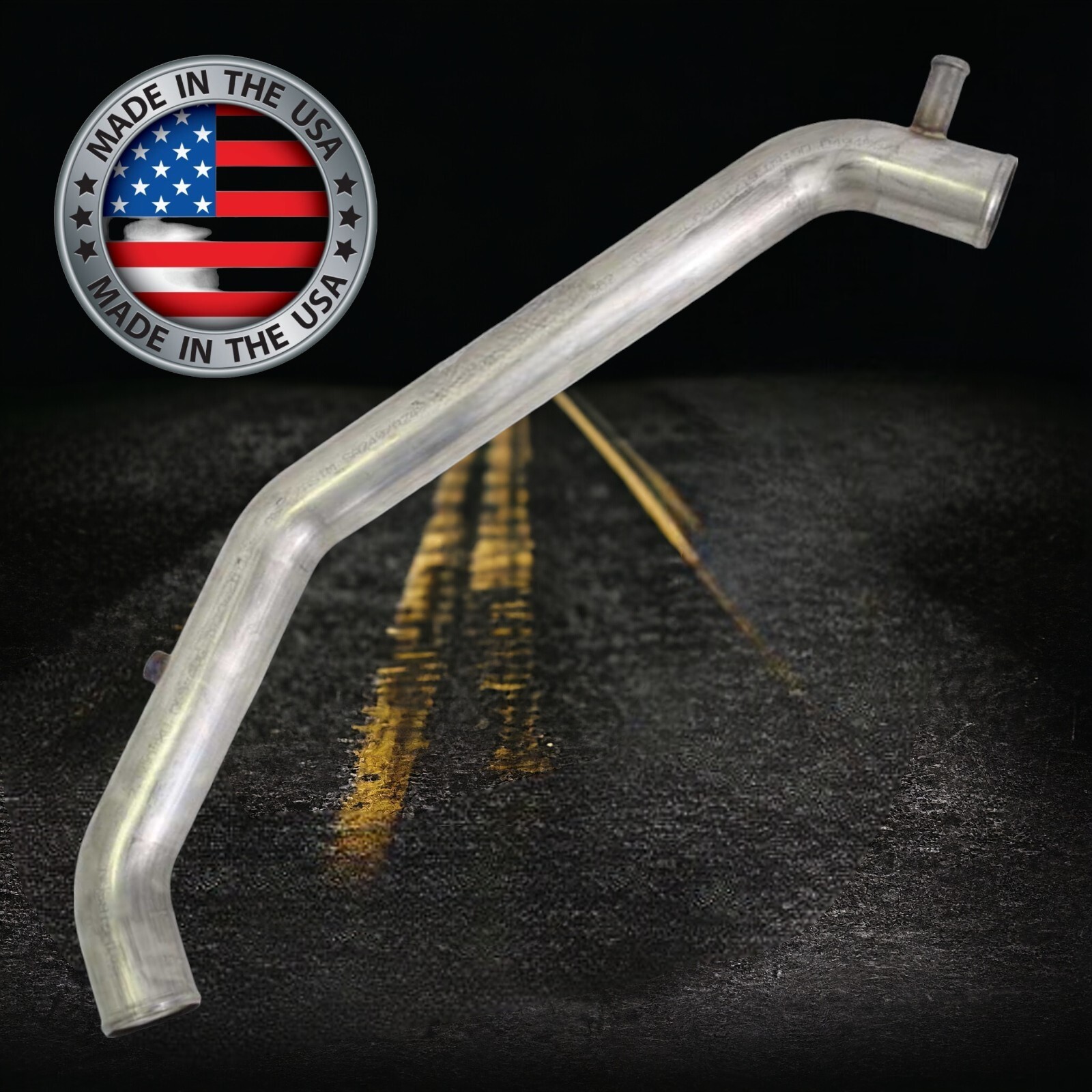 Lower Coolant Tube Kenworth T680 Cummins ISX Stainless Fits OE F66-2574 Only