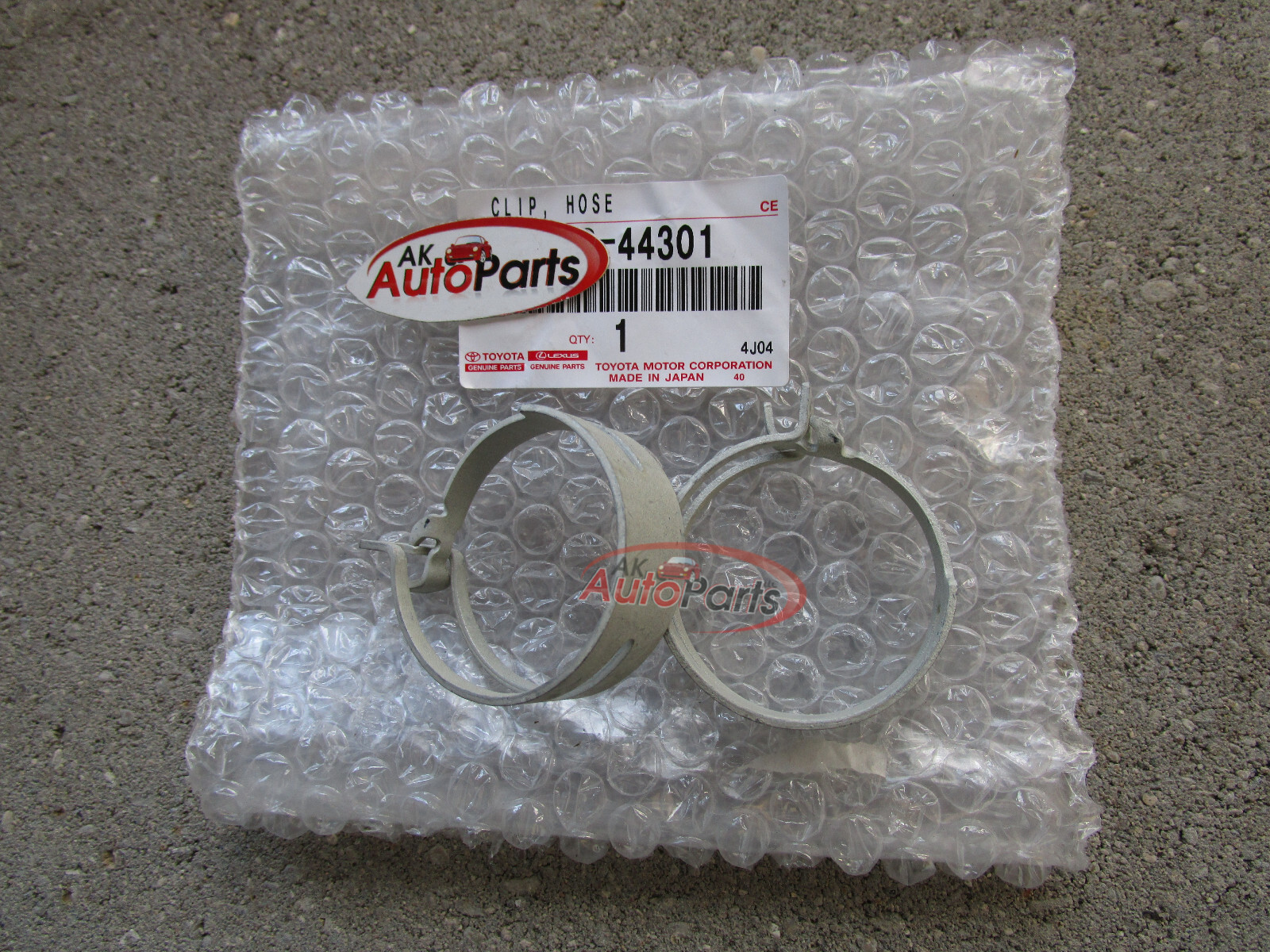 11 - 17 TOYOTA CAMRY RADIATOR COOLANT HOSE PIPE CLAMPS QTY 2 OEM NEW