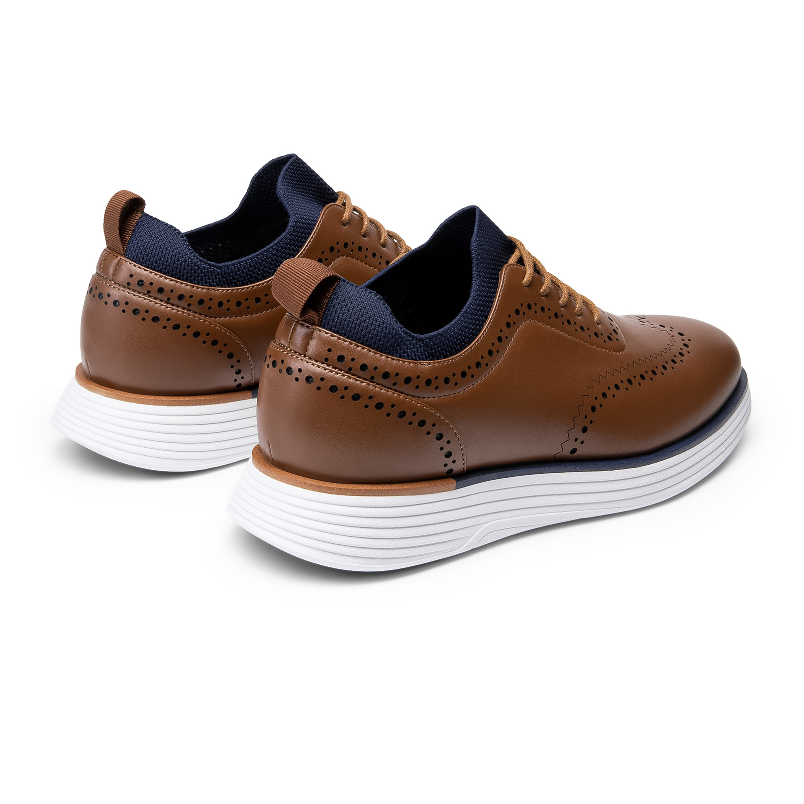 Men's Dress Sneakers Oxfords Casual Wingtip Brogue Comfortable Breathable Shoes
