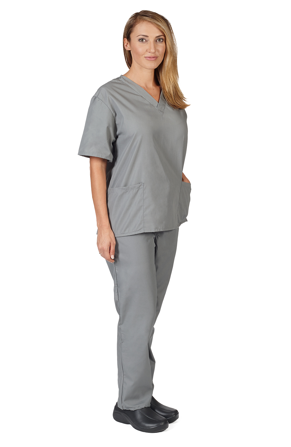 Medical Nursing Scrub Set NATURAL UNIFORMS Men Women Unisex Top Pants Hospital