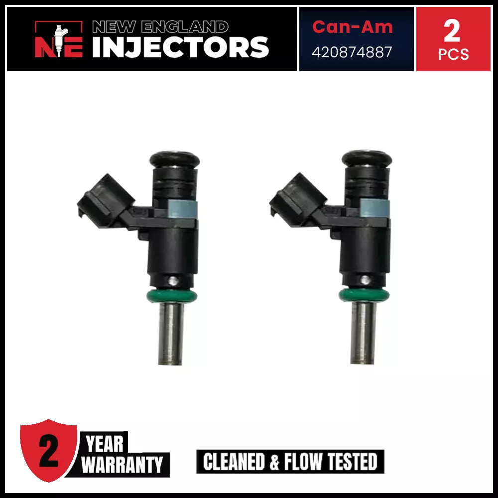 Reman Can-Am Fuel Injector Set of 2 420874842 18-23 Defender Limited 1000