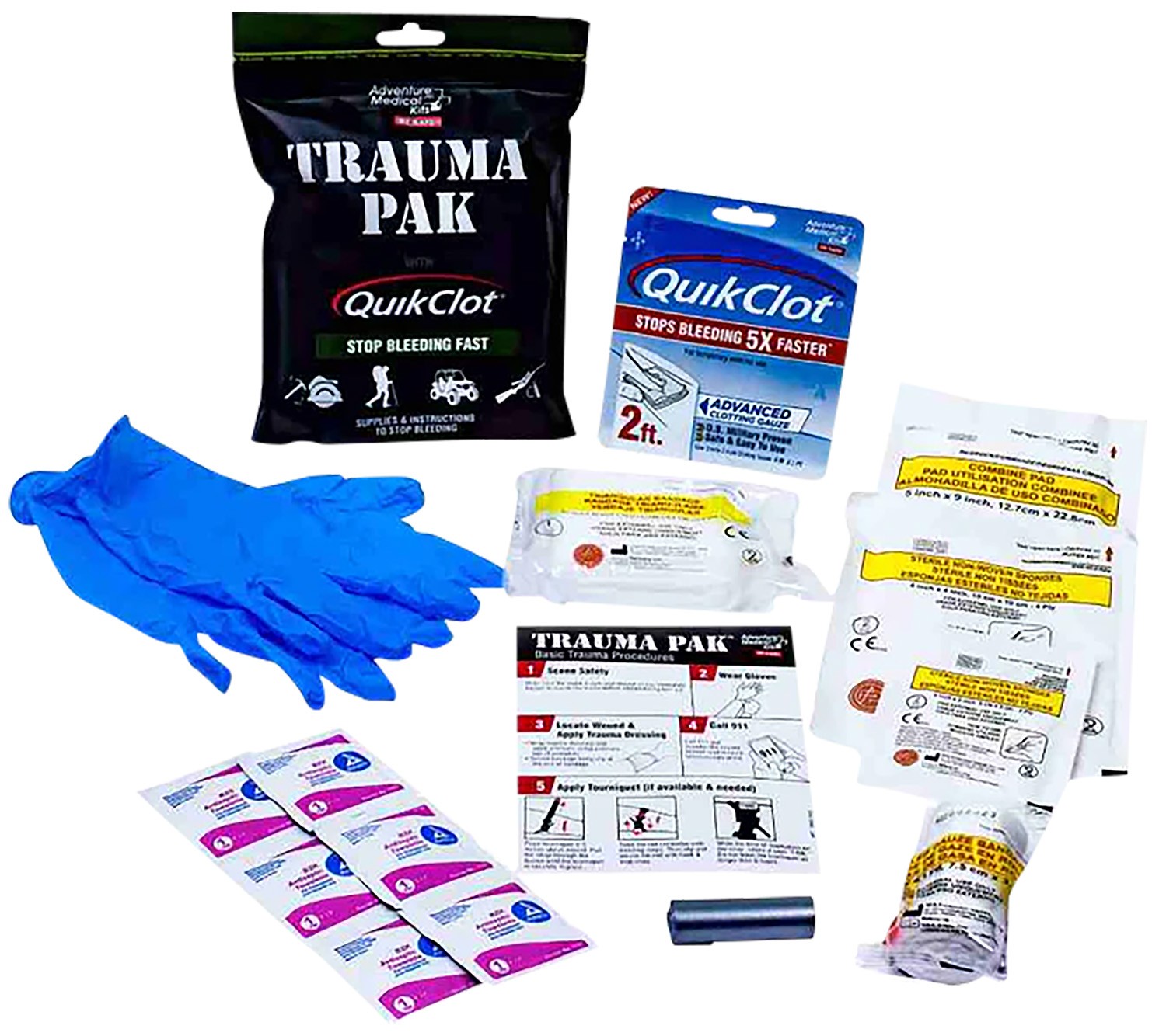 Adventure Medical Kits 20640292 Sportsman Trauma Pak Kit