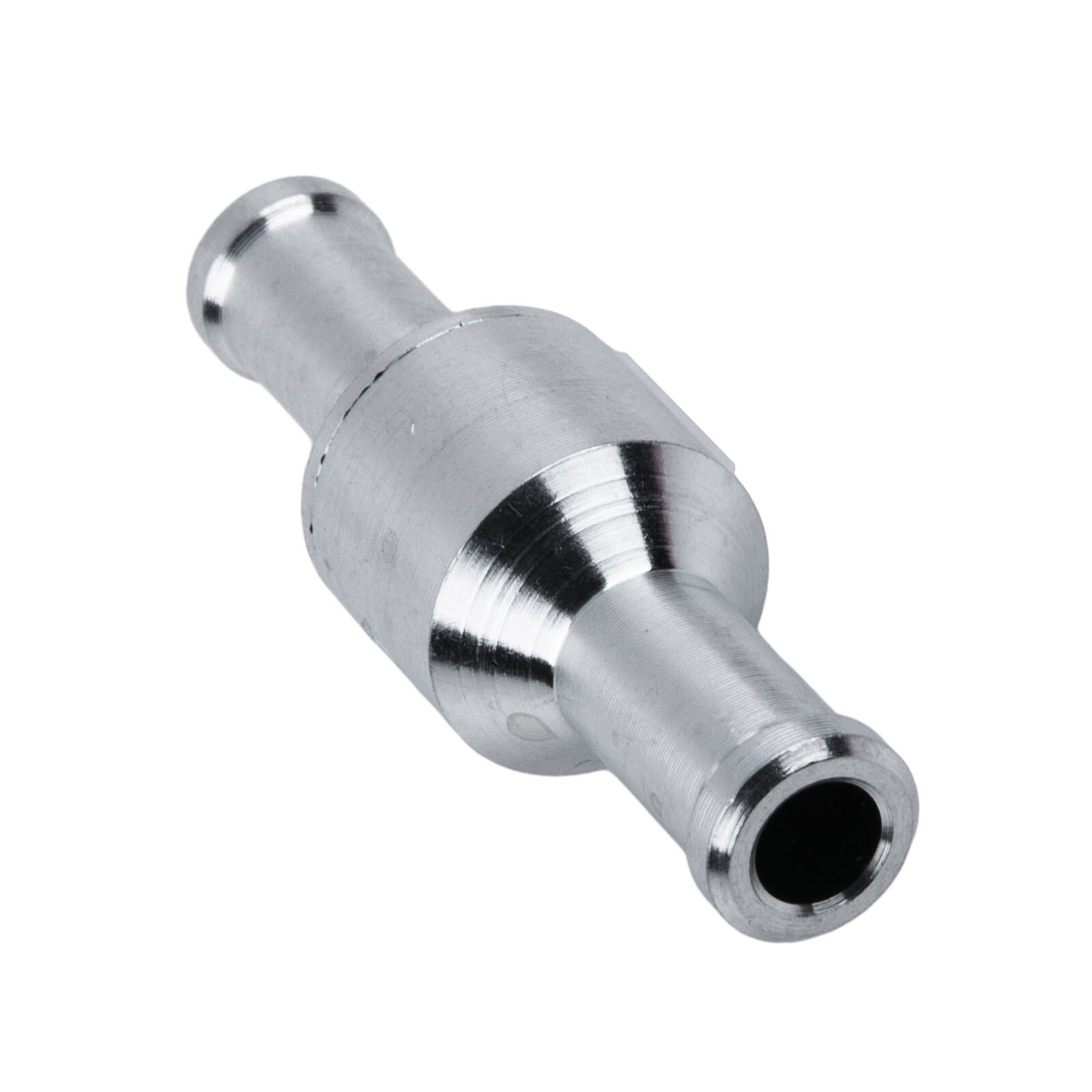 2x 6mm Inline One-way Non-return Check Valve Auminium Fuel Water Gas Air Vacuum