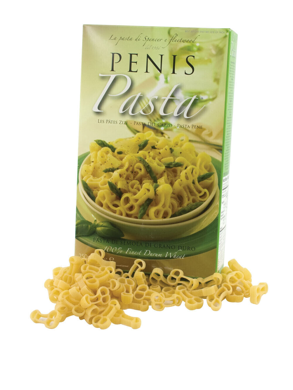 Penis Pasta 100% Durum Wheat - Bachelorette Bride to Be Fun Shower Gag Gift