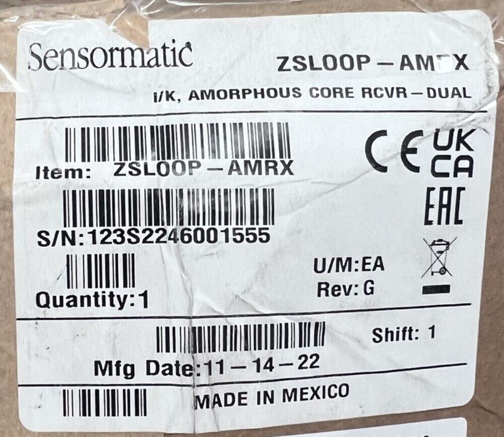 Sensormatic Amorphous Core Receiver Antennaes ZSLOOP-ARMX