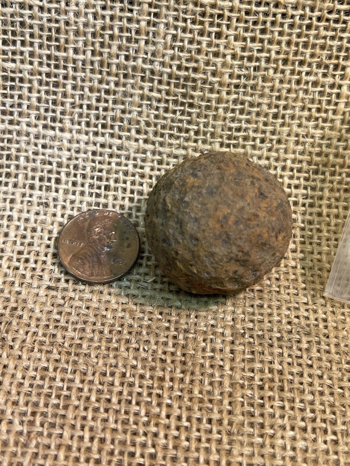 Great Dug Civil War Artillery Canister Shot Documented Vicksburg Mississippi