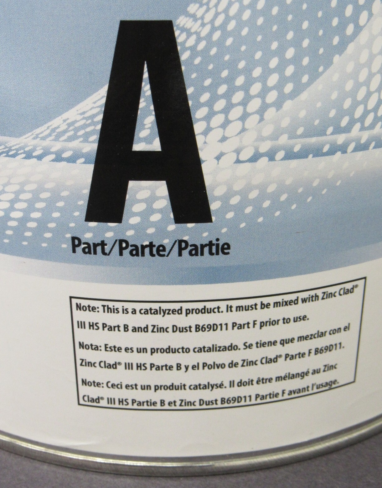 NEW Sherwin-Williams Zinc Clad III HS Epoxy Primer Coating PART A + B for STEEL