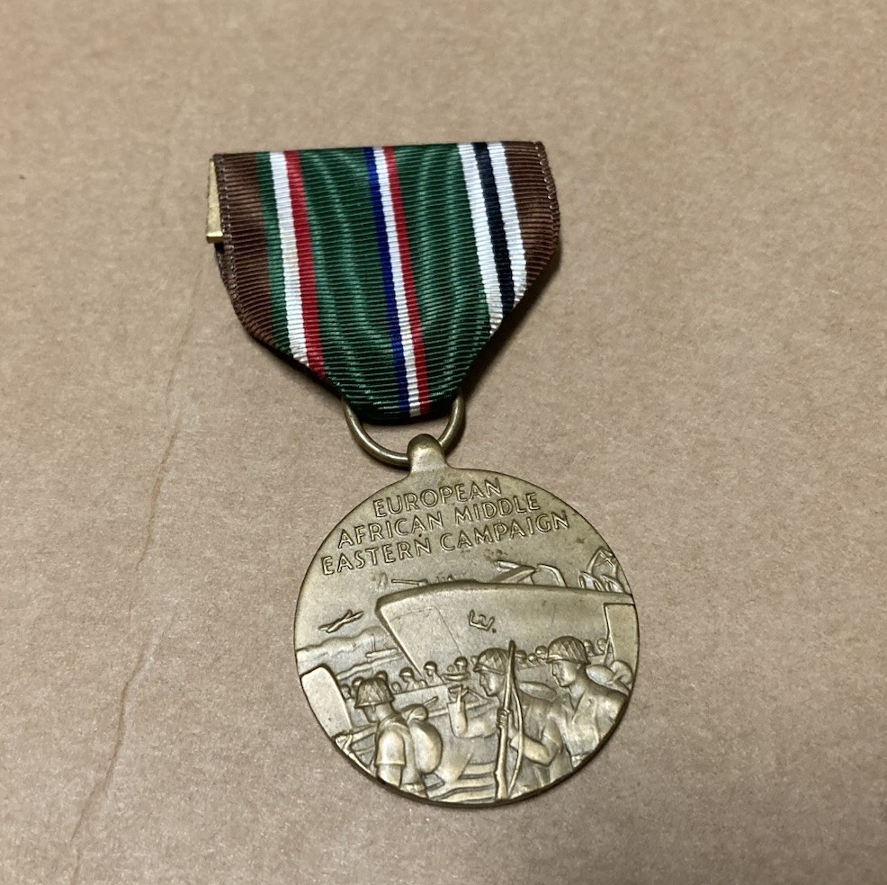 Original WW2 European African Middle Eastern Campaign Medal Award WWII Ribbon