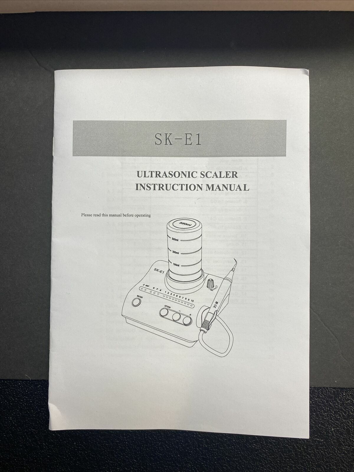 Dental Ultrasonic Piezo Scaler Detachable Ultrasound Unit fit EMS Cavitron SK-E1