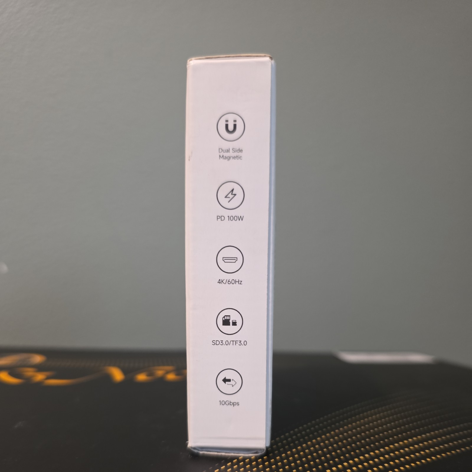 Magnetic USB C Hub Multiport Adapter Docking Station 4K HDMI 100W PD For iPhone