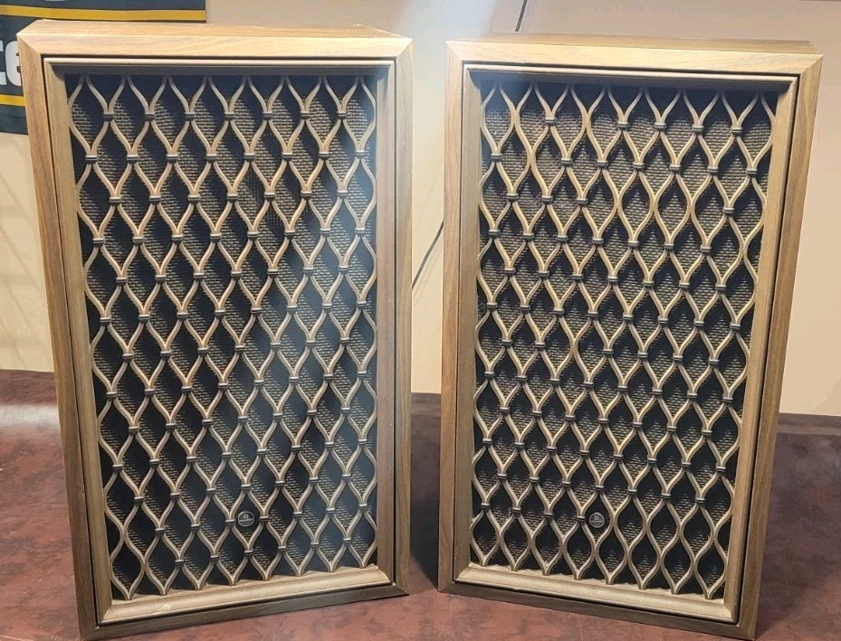 Vtg Pair Pioneer CS-33A Floor Speakers Tested Sounds Great Decor