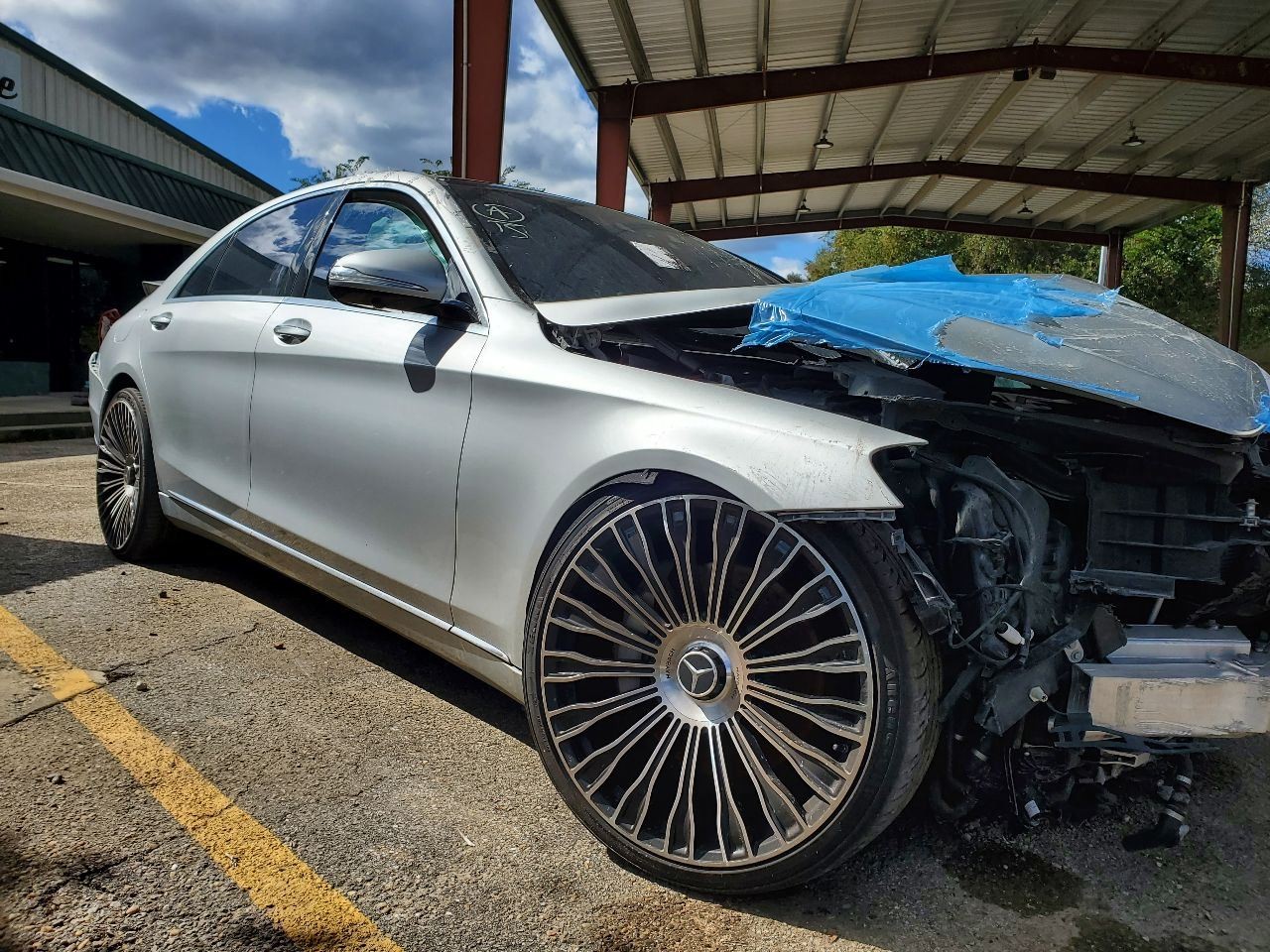 2017 Mercedes S550 OEM Windshield Mounted Lane Assist a2229007513