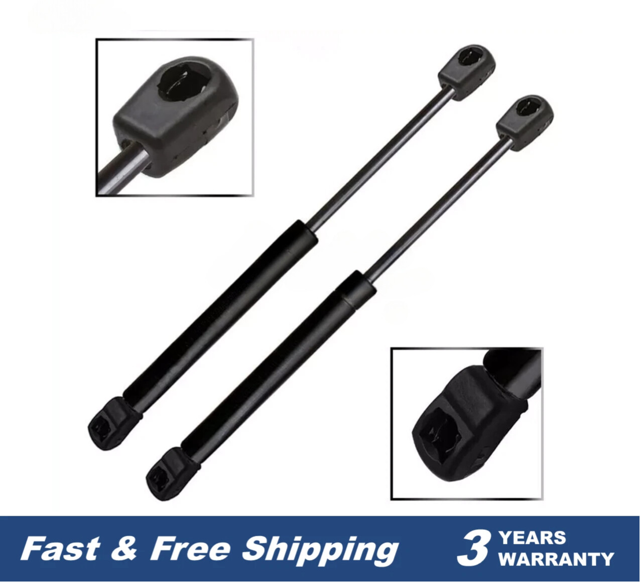 2PCS Front Bonnet Hood Lift Supports Gas Shock Struts For Toyota Camry 2007-2011