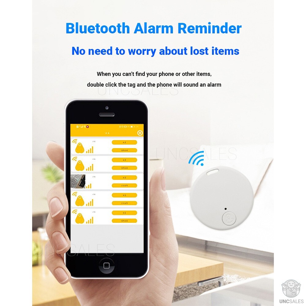 Bluetooth Mini GPS Smart Tag Air Key Pet Finder Tracker Locator iOS Android