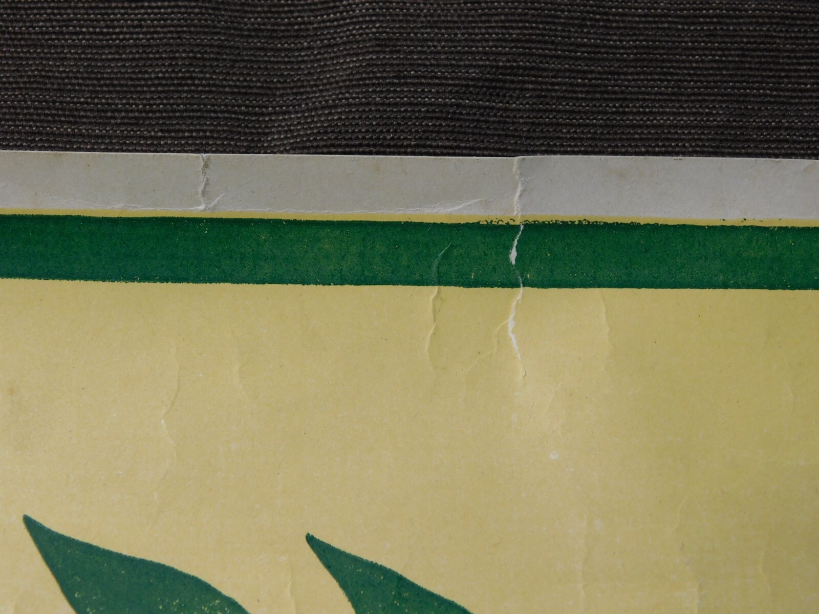 Vintage WWI World War 1 Victory Liberty Loan Poster, Used