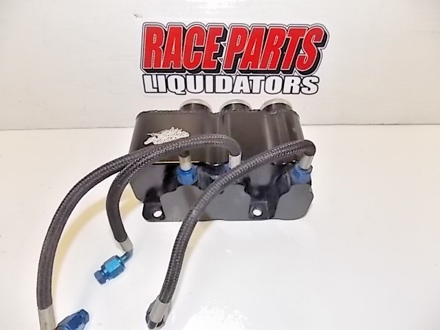 Kevin Harvick Inc. Tilton Alum 3 Chamber Brake, Clutch Fluid Reservoir 062425-51